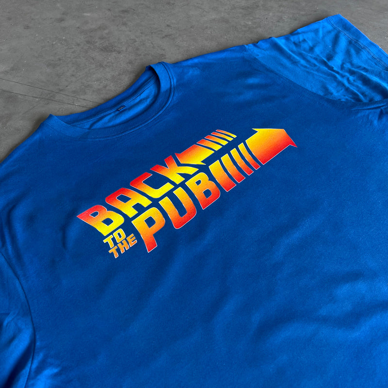 Mens Back To The PUB T Shirt - Digital Pharaoh UK