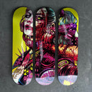 Harley Quinn 3 x Skateboard Artwork - Digital Pharaoh UK