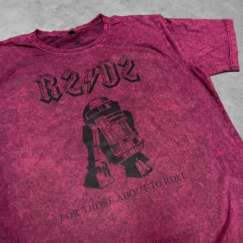 Star Wars R2D2 Mens Distressed Rock T Shirt - Digital Pharaoh UK