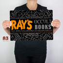 Rays Occult Ghostbusters Metal Plate Sign - Digital Pharaoh UK