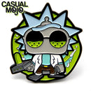 Rick Mojo Enamel Pin Badge - Digital Pharaoh UK