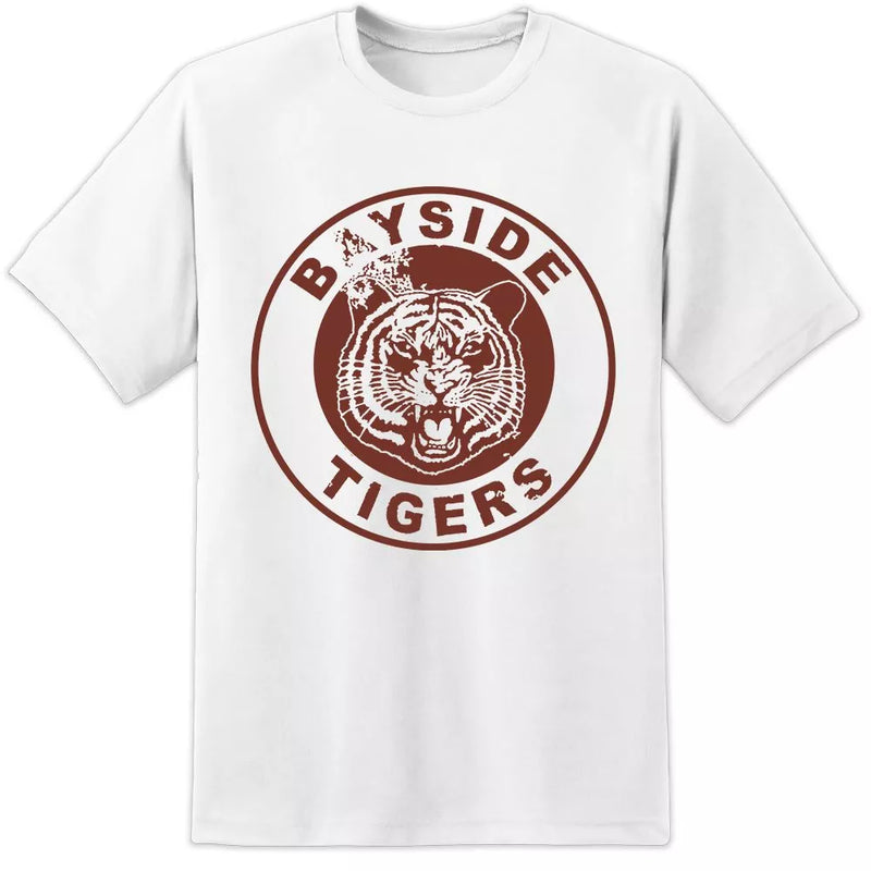 Saved By The Bell Bayside Tigers T Shirt - Digital Pharaoh UK