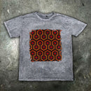 Shining Overlook Hotel Carpet Distressed Mens T Shirt - Digital Pharaoh UK