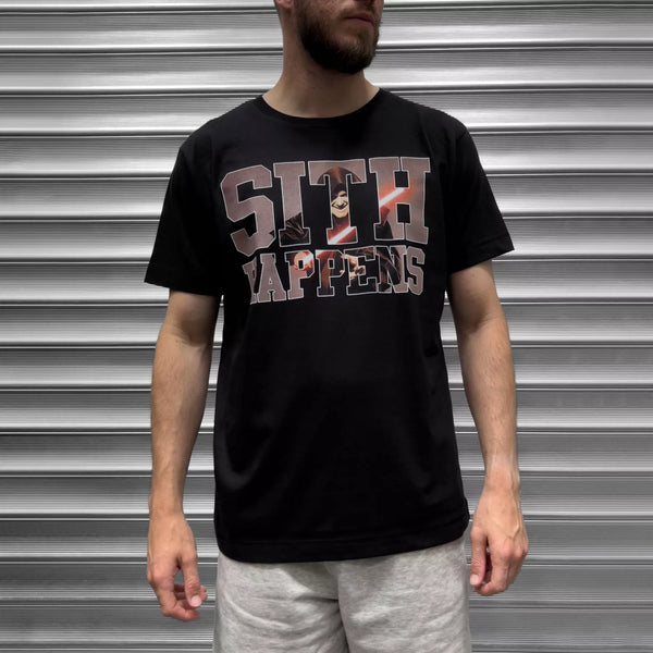 Star Wars SITH HAPPENS Mens T Shirt - Digital Pharaoh UK