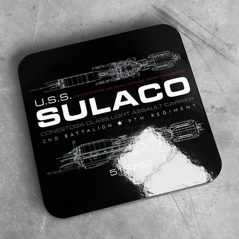 Aliens USS Sulaco Coaster - Digital Pharaoh UK