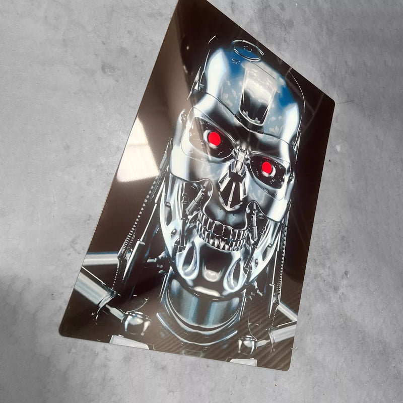 The Terminator T800 Metal Poster - Digital Pharaoh UK
