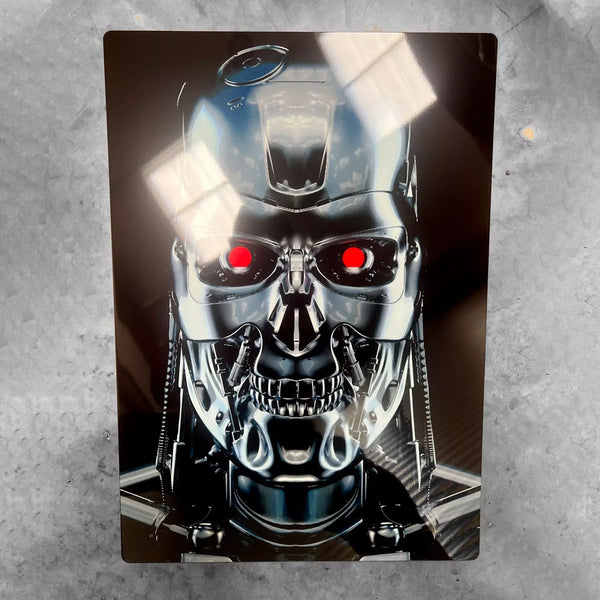 The Terminator T800 Metal Poster - Digital Pharaoh UK