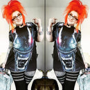 Xenomorph Face Panel T Shirt - Digital Pharaoh UK