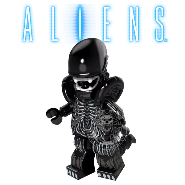Aliens Custom Xenomorph Mini Figure - Digital Pharaoh UK