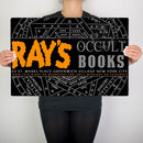 Rays Occult Ghostbusters Metal Plate Sign - Digital Pharaoh UK