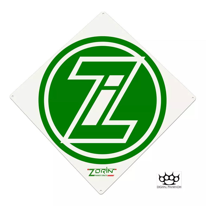 Zorin Industries Sign - Digital Pharaoh UK